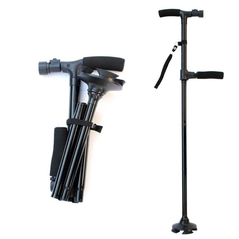 Telescopic Walking Sticks For Elderly Folding Walking Cane