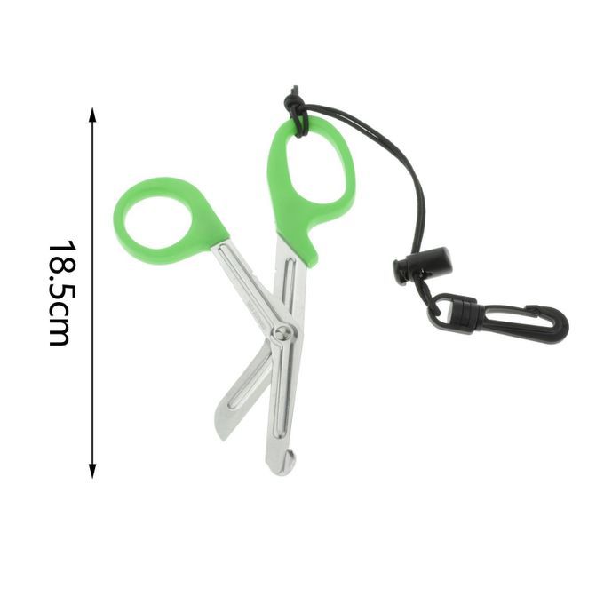Diving Shears Underwater Escape Multi-function First  Diving Green