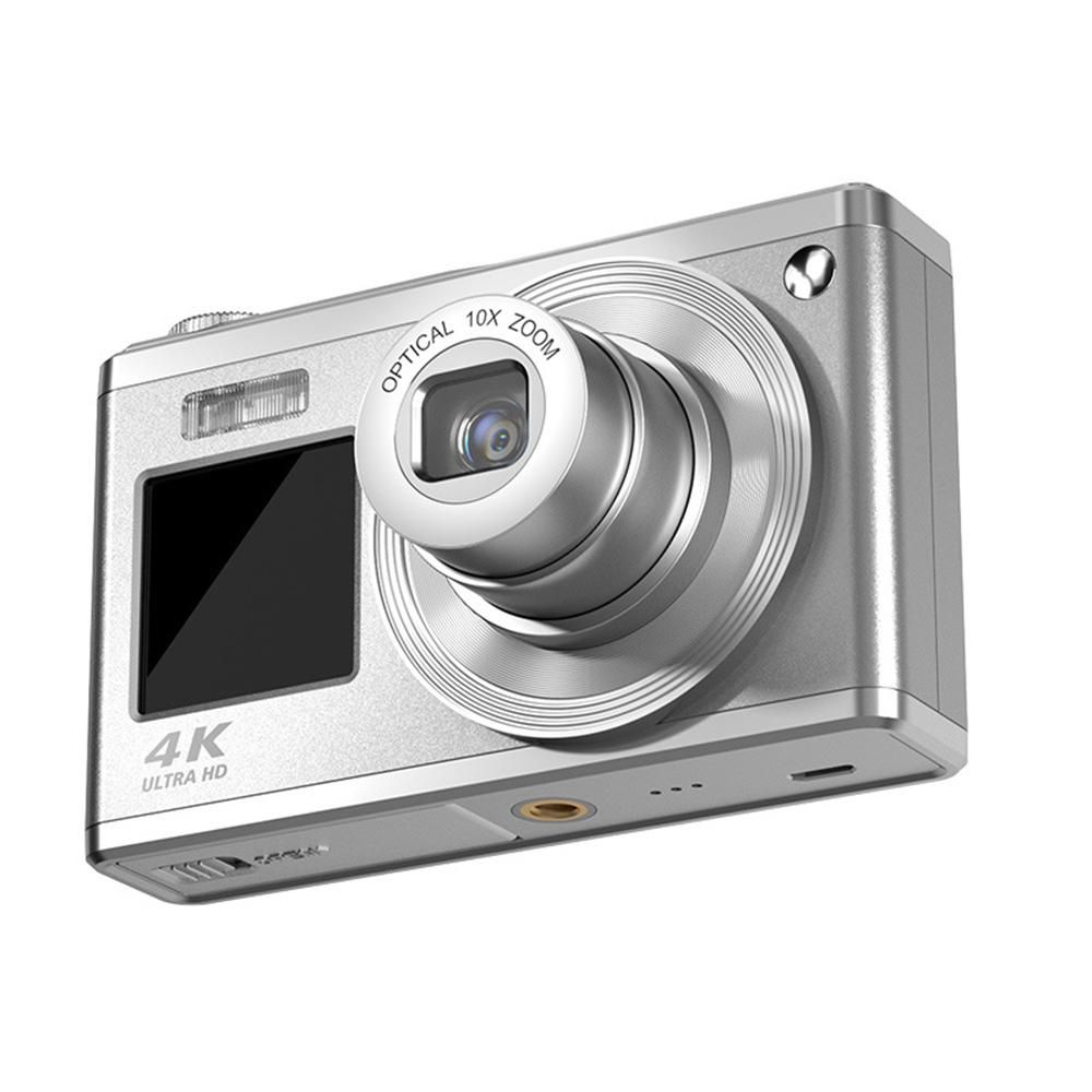 Andoer 2.88-inch Portable Digital Camera Compact Camera 60MP 4K Ultra HD 16X Zoom Auto Focus Self-Timer Anti-shaking with 2pcs Batteries 32GB Memory Card Great Gift for Kids Boys Girls Adult Teenagers Students