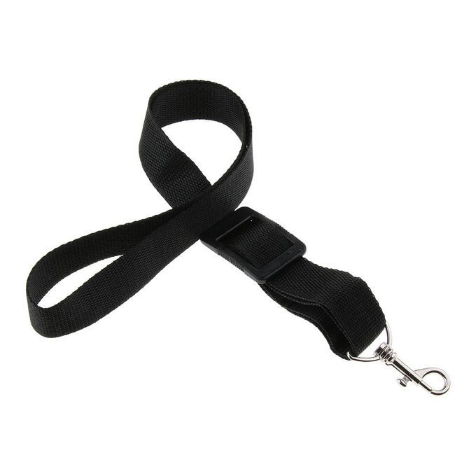 Soft Adjustable Clarinet Neck Strap With Metal Hook For Beginners