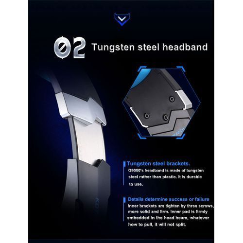 Kotion Each G 9000 3.5mm Gaming Headset For PS5, PS4, PC, Xbox, Phone Etc