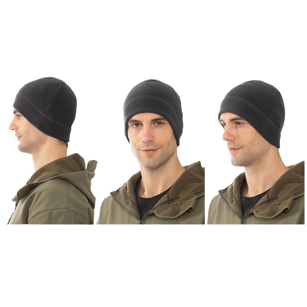 Windproof Fleece Cap Women Men Winter Hat For Skiing