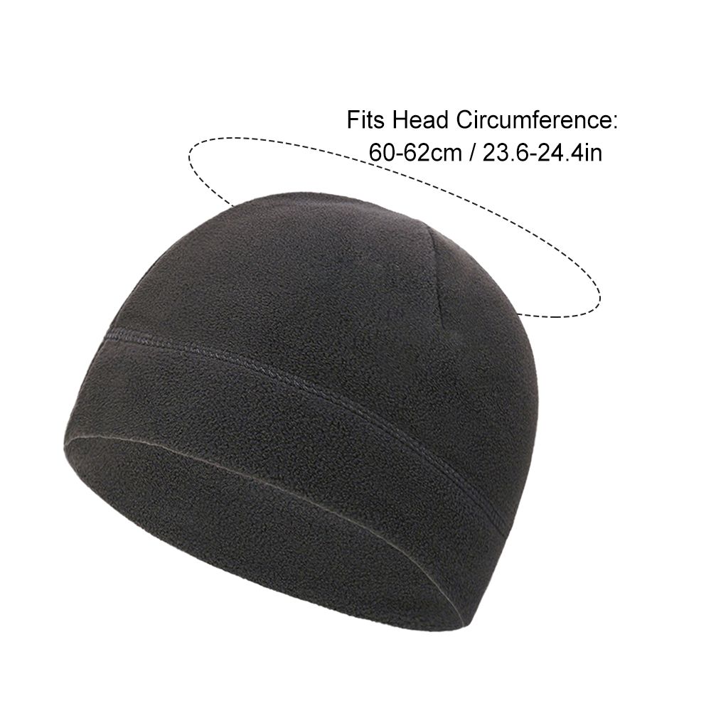 Windproof Fleece Cap Women Men Winter Hat For Skiing