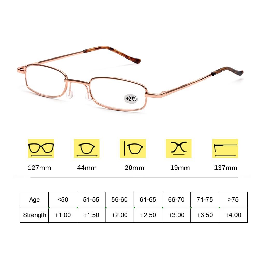 1 Set Reading Glasses with Pen Tube Case Women Men Portable Presbyopic Glasses Spring Hinge Eyeglasses Vision Care  1.00~ 4.00