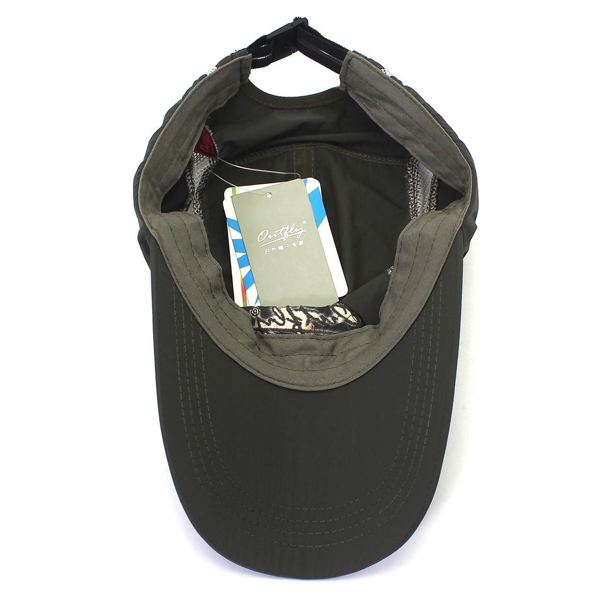 Summer Quick-Drying Baseball Cap Stitching Breathable Luxury Cap For Men's Fishing Camping Outdoor Sports Golf Sun Cap 55-60 cm