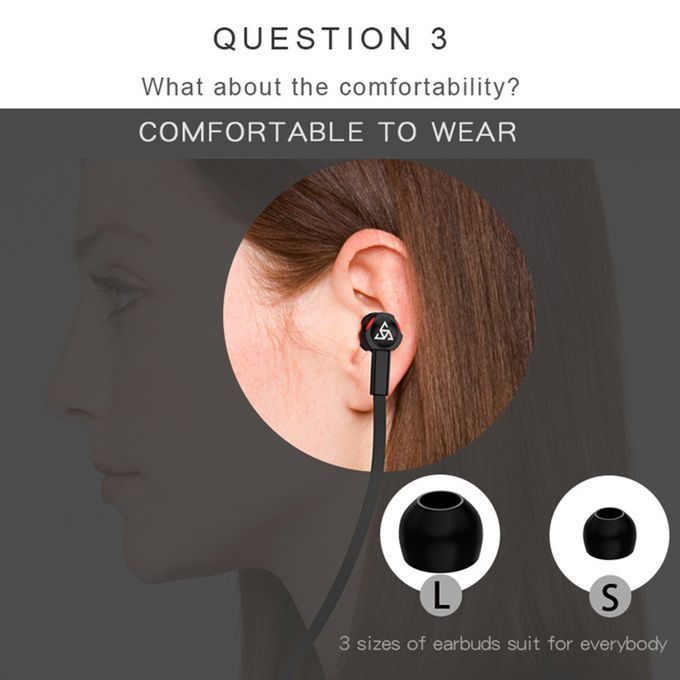 PTM Wired In-ear Earphones Stereo Gaming Headset Headphones