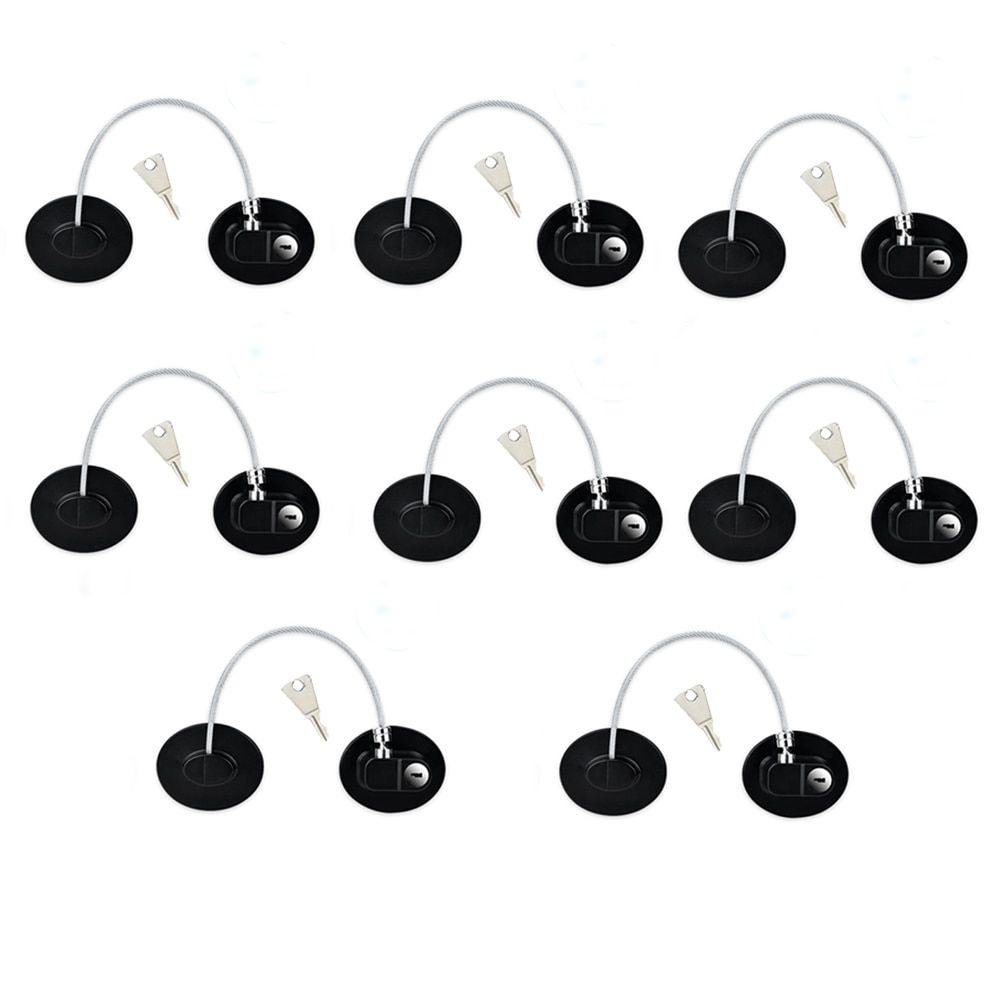 Baby Child Window Lock Safety Password 8 Black