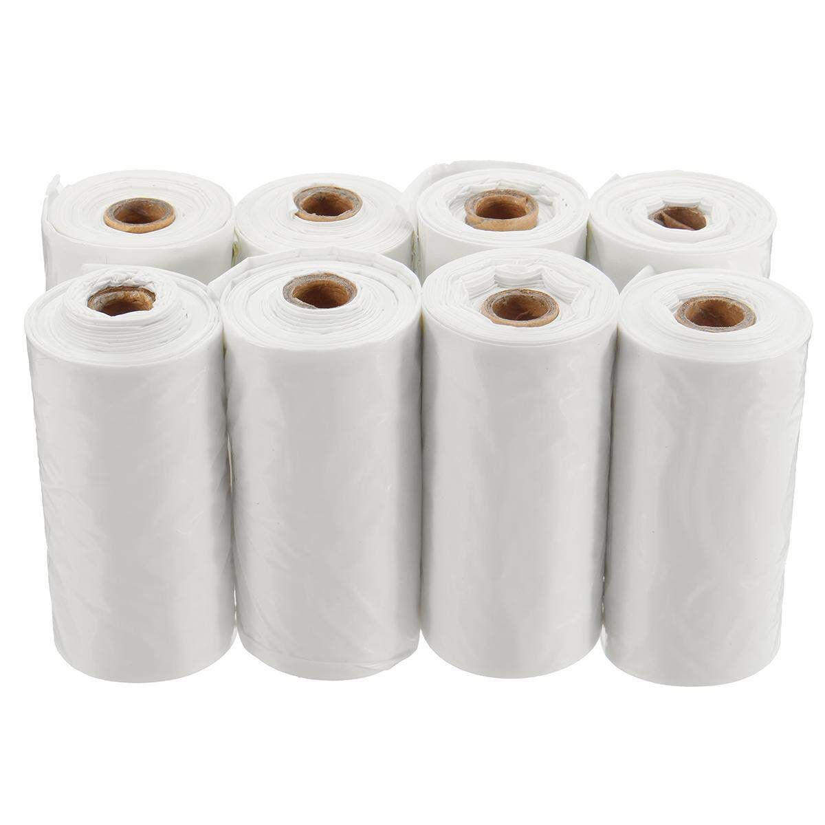 8Pcs Earth Friendly Eco Friendly Dog Pet Waste Biodegradable Poop Bags / Dispenser 8 Packs