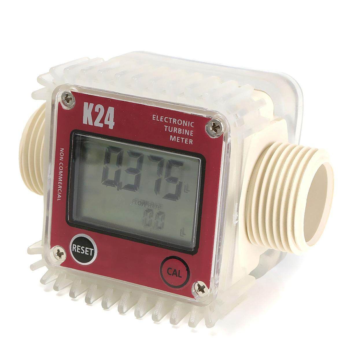 K24 Turbine Digital Fuel Oil Flow Meter For Chemicals Water