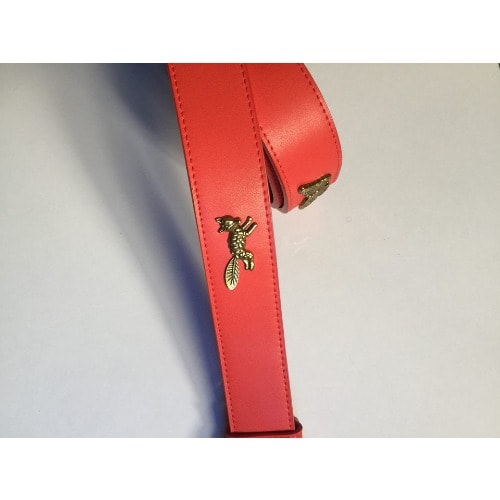 Luxury Leather Men's Stylish Belt - Red