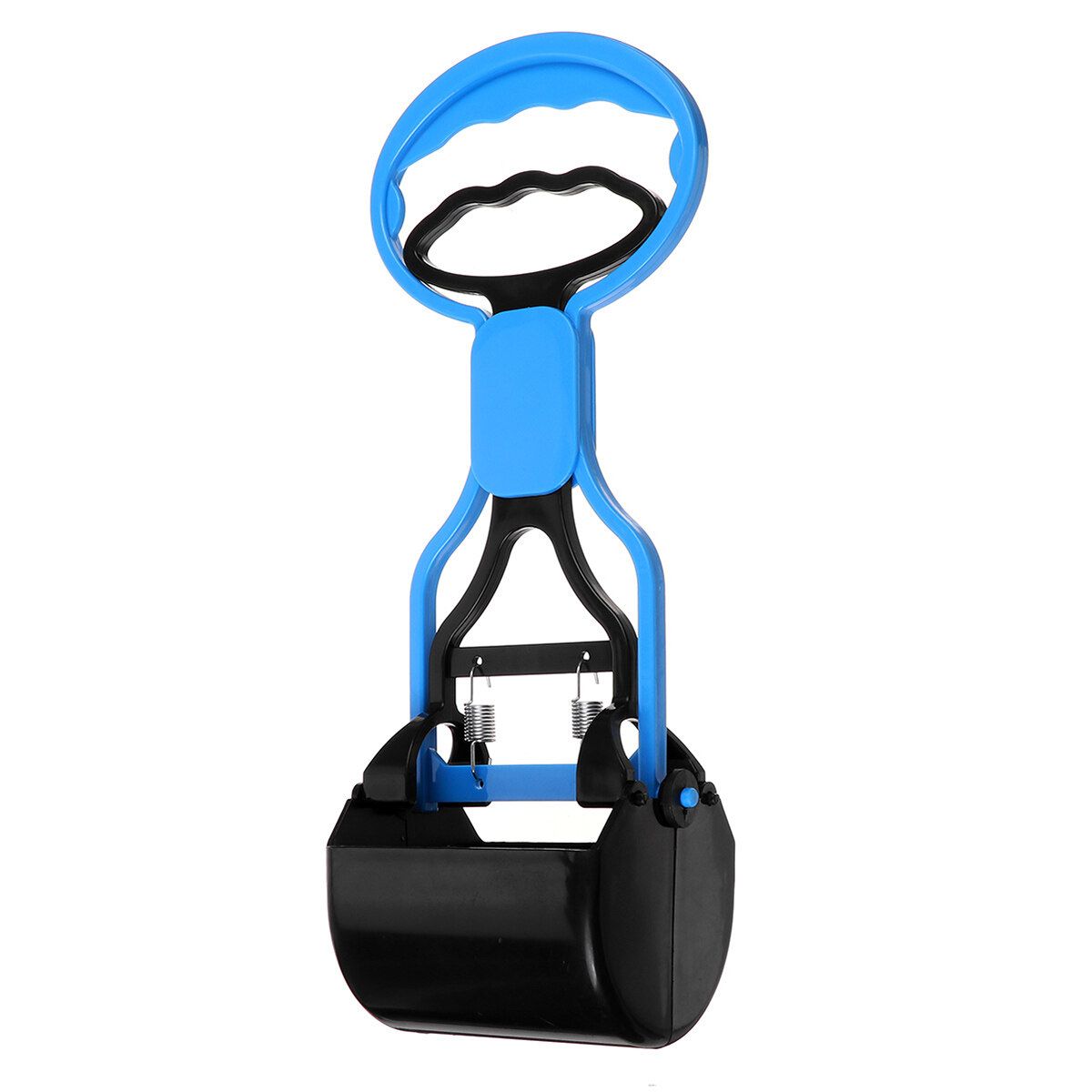 Dog Pooper Scooper Portable For Pets And Cats Heavy Duty Waste Pickup Remover Blue