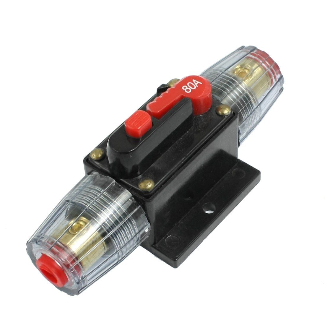 Audio Inline Breaker Circuit DC Car 12V Protection 80A