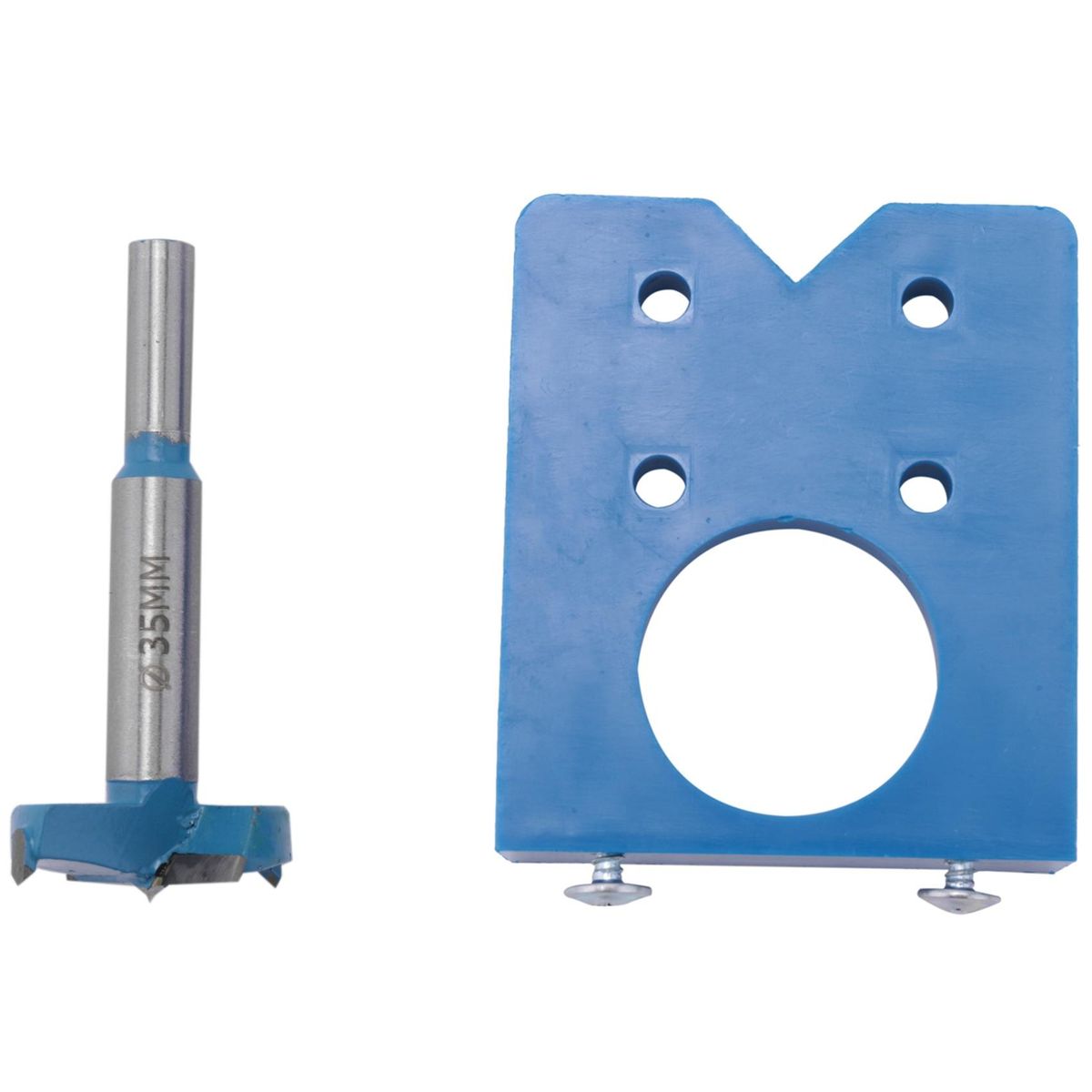 Drill Bits Set for Hinge with Concealed Hinge Boring Jig