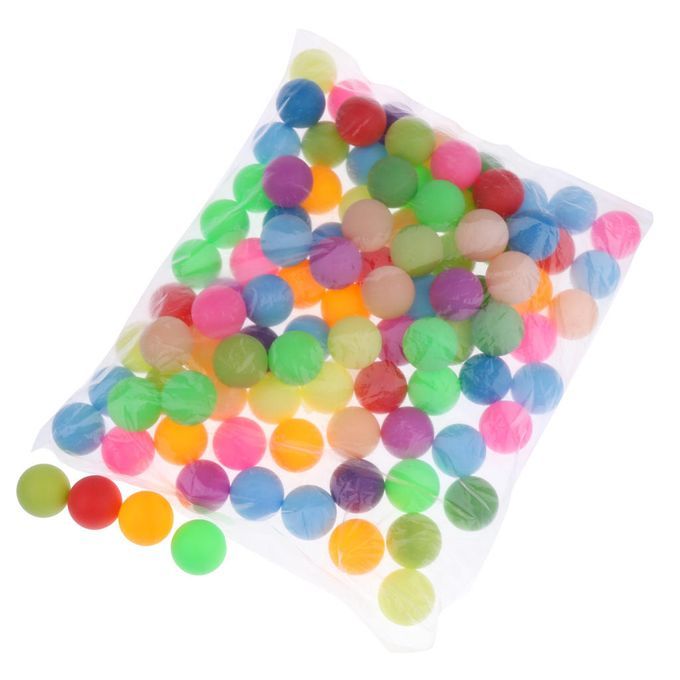100pcs TABLE TENNIS Balls /   Pong / Colorful Cat Balls