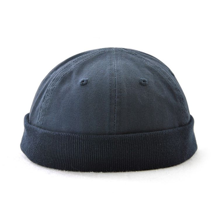 G12606 Retro Wild Melon Skin Cap G12606 Dark Blue