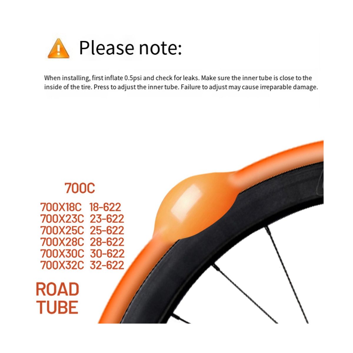 Ultralight Bike Inner Tube 700C 18 25 28 32 Road Bicycle