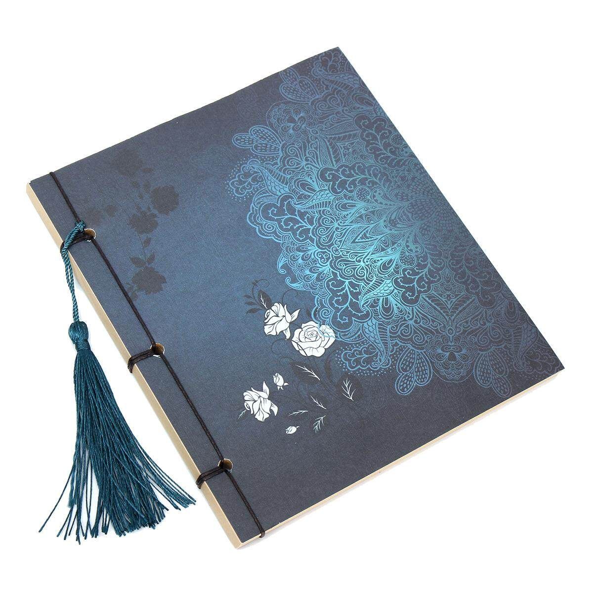 Retro Chinese Notebook Stationery Thread-bound Diary Journal Book Sketch Blank