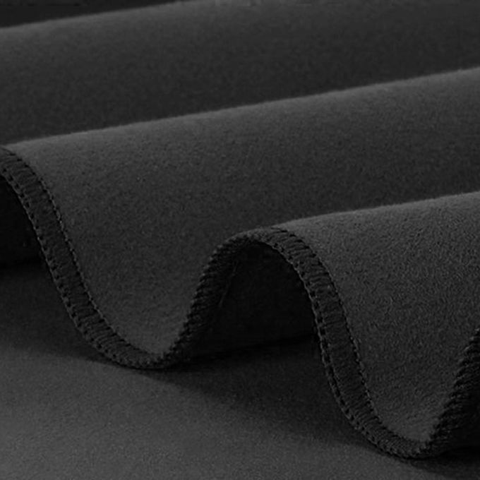 Microfiber Towel Anti-Bacterial 3 Sizes Soft For Travel Black 40x80cm