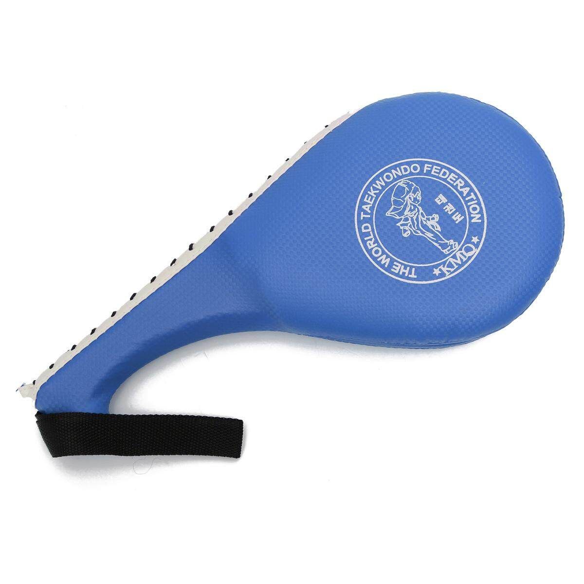 2pcs One Taekwondo Double Kick Pad Target Tae Kwon Do Karate Kickboxing MMA Training Blue