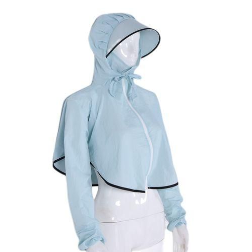 Big Waves Hat Lady Folded Covering Face And Neck Riding
