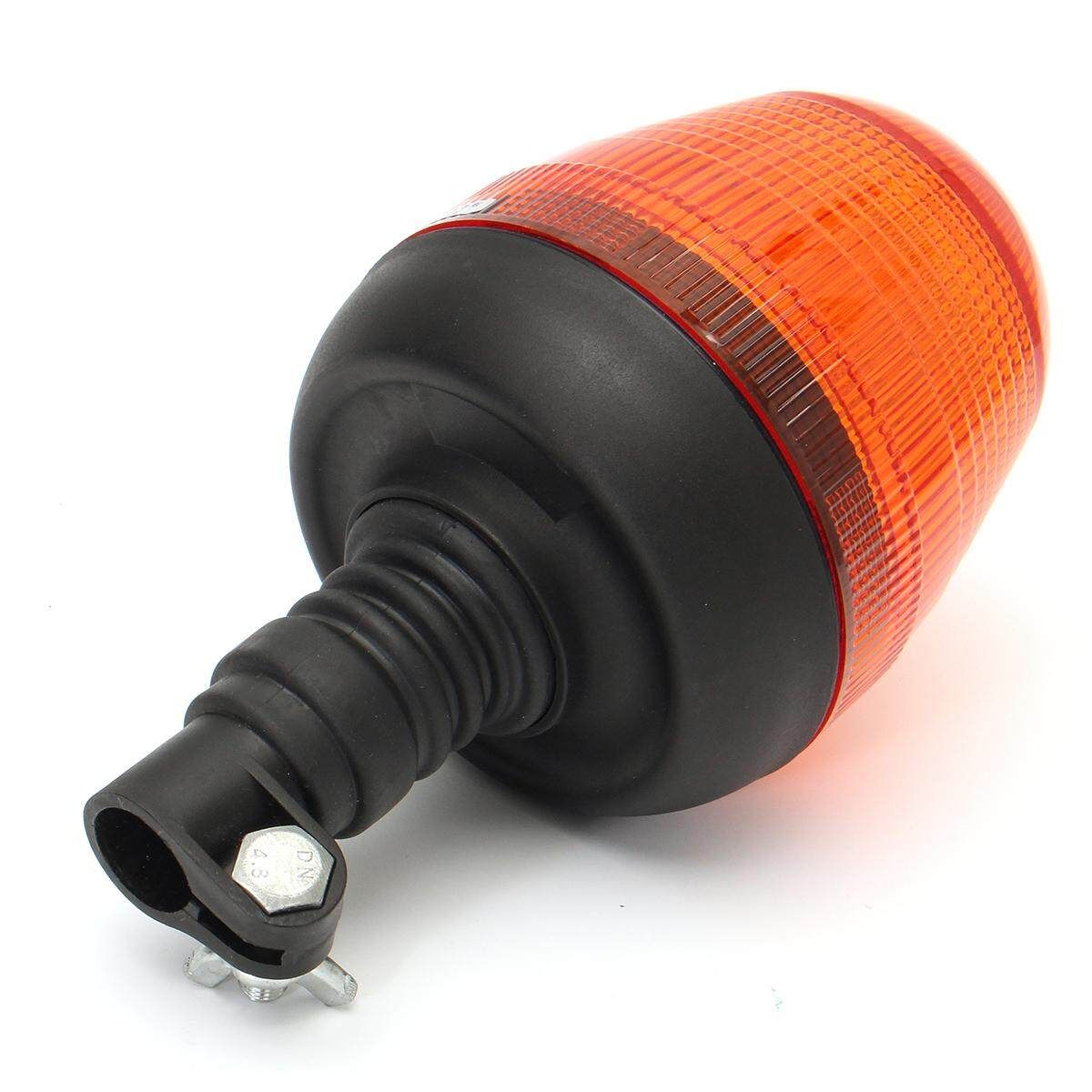 12V-24V 18W Amber Forklift Car Emergency Warning Strobe Rotating LED Light