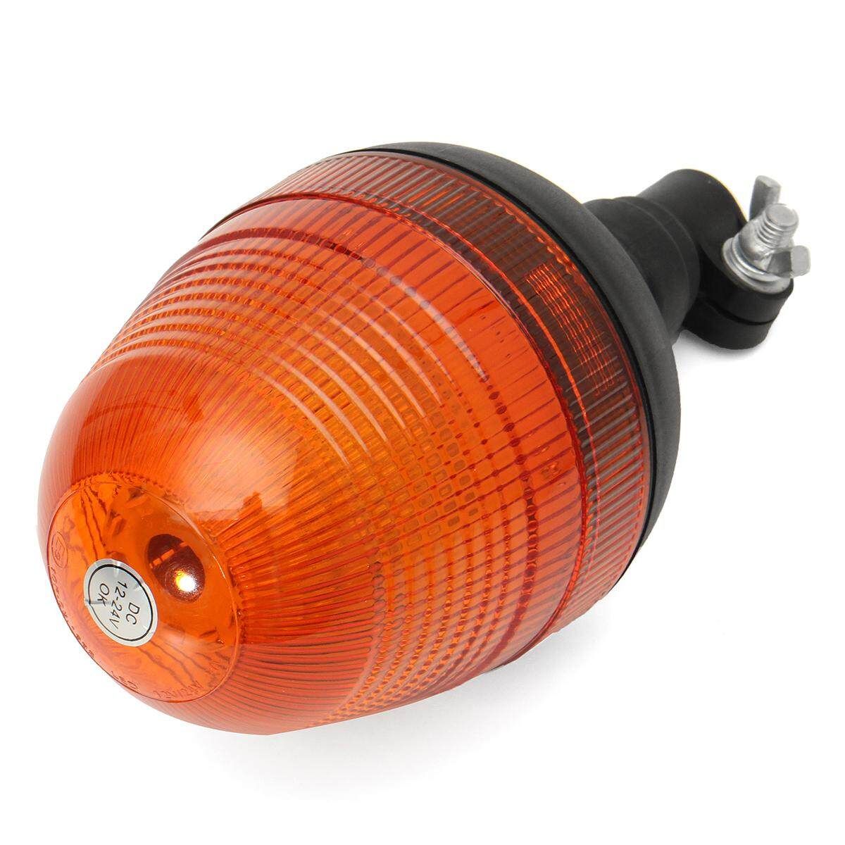 12V-24V 18W Amber Forklift Car Emergency Warning Strobe Rotating LED Light