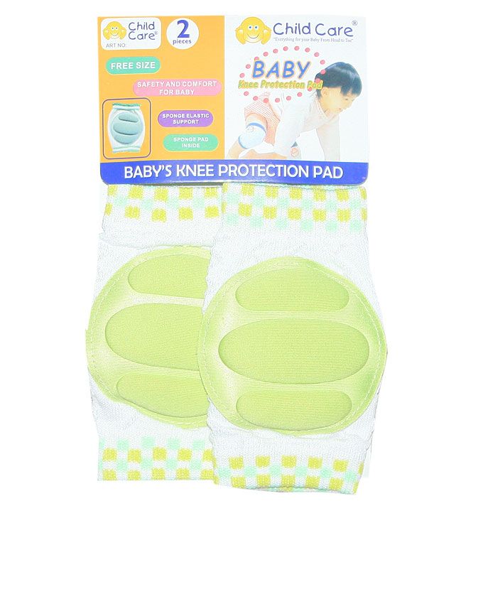 Anti Slip Baby Crawling Protector-Lemon & White