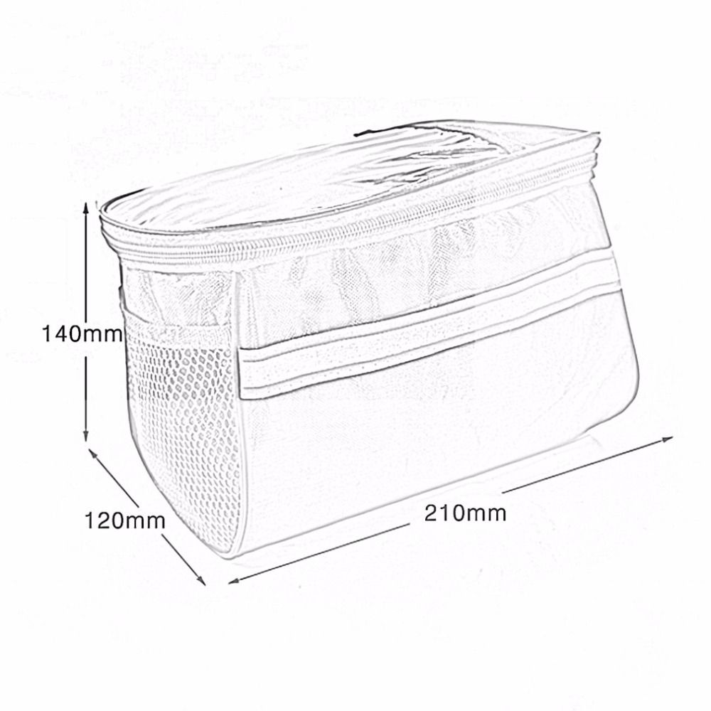 20 Inch Large Polyester Bike Front Basket Durable
