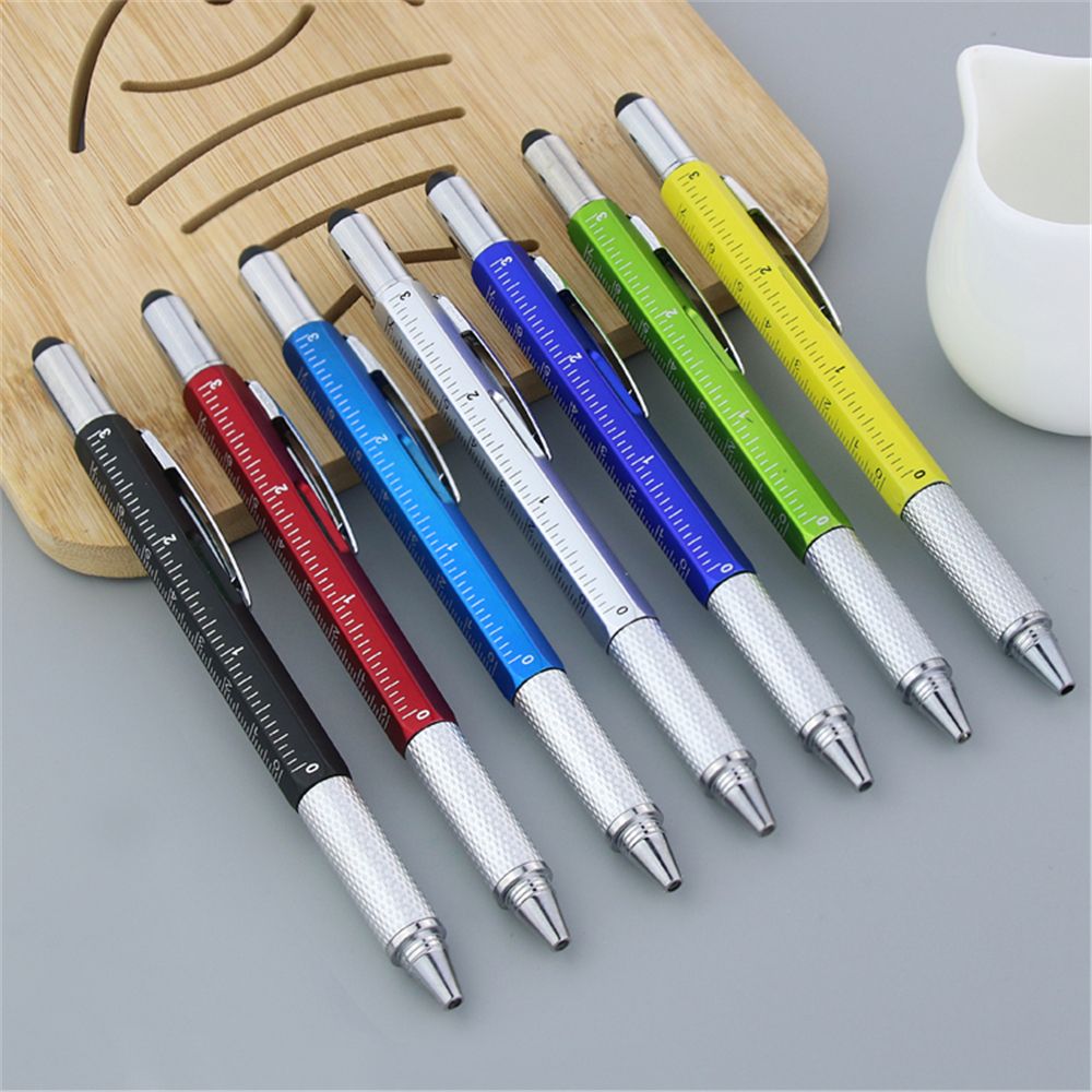 6 In 1 Touch Screen Stylus Ball Dash Pen Tool