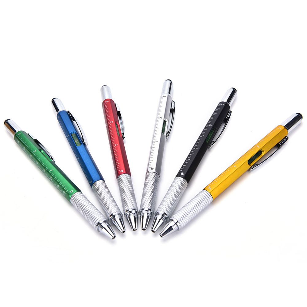 6 In 1 Touch Screen Stylus Ball Dash Pen Tool