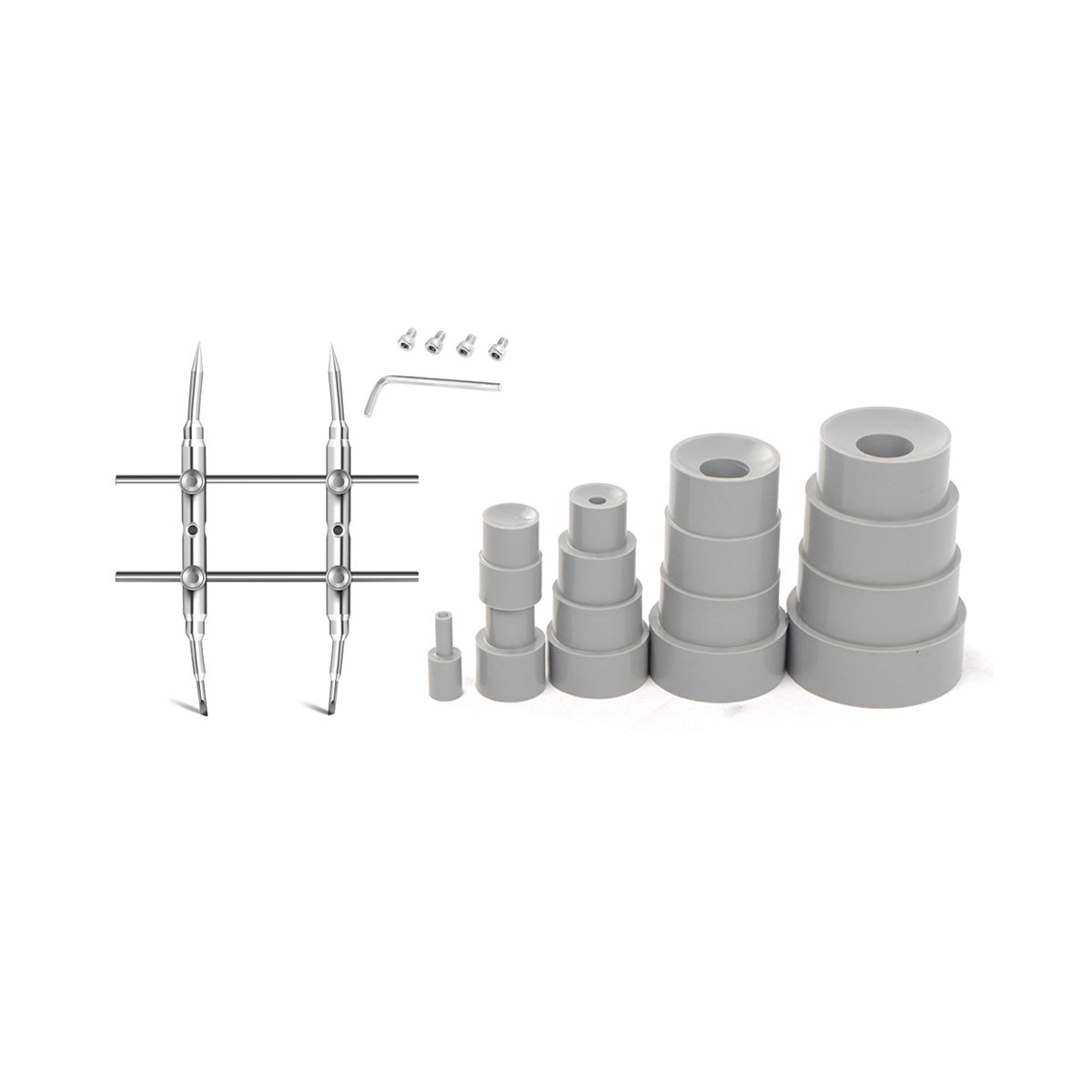 Digital Camera Camcorder Lens Tool, 9Pcs 8-83mm Lens