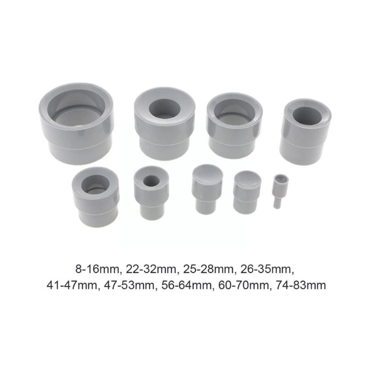 Digital Camera Camcorder Lens Tool, 9Pcs 8-83mm Lens
