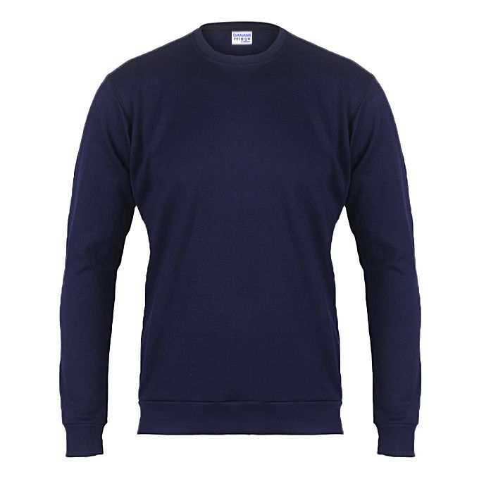 Plain Customisable Sweatshirt- Navy Blue