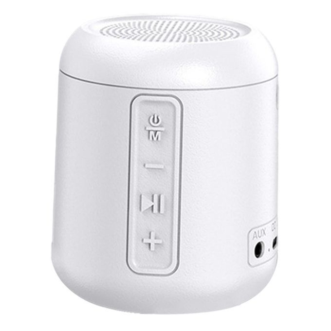Wireless Speakers Surround Deep Bass 1400mAH Gift For Home White