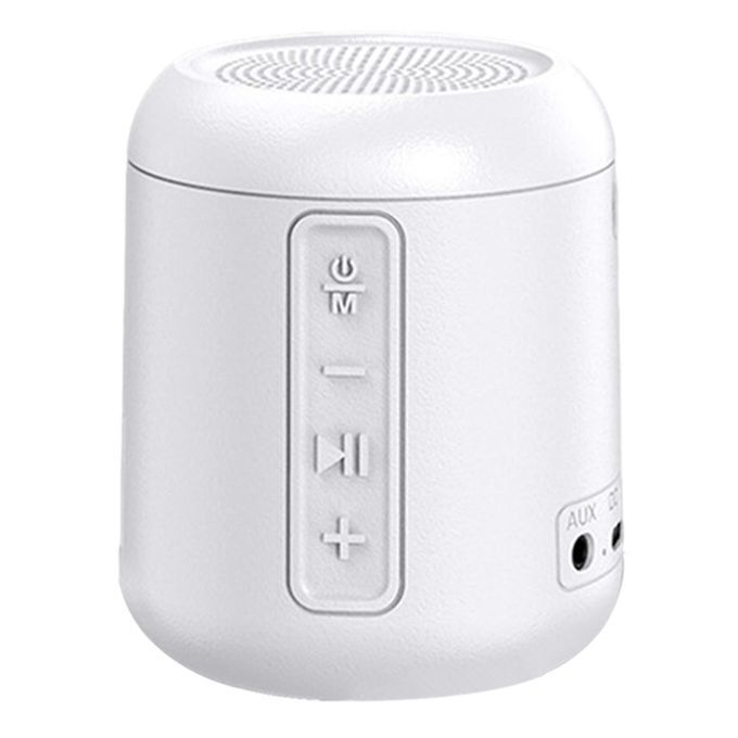 Wireless Speakers Surround Deep Bass 1400mAH Gift For Home White