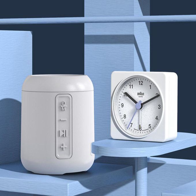 Wireless Speakers Surround Deep Bass 1400mAH Gift For Home White