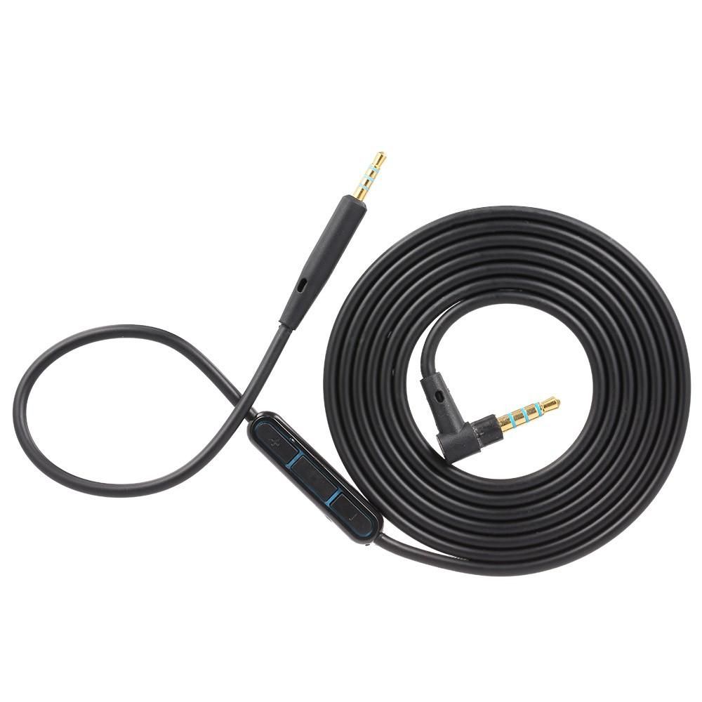 Line-control Audio Cable for BOSE QC25 Headphones with Mic Volume Control Cord Line