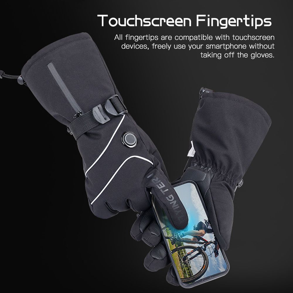 Heated Battery Powered Touchscreen Waterproof Heating