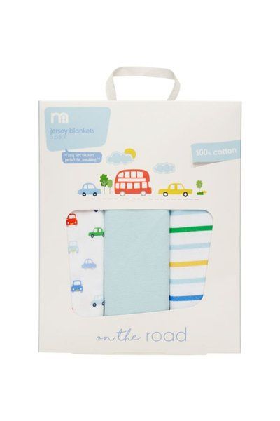 On The Road Jersey Blankets- 3 Pack