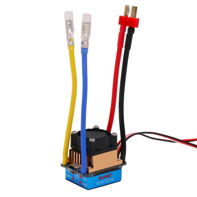 Brushed Motor Accessory 60A ESC Regulator For 1:10 RC Cars Crawler