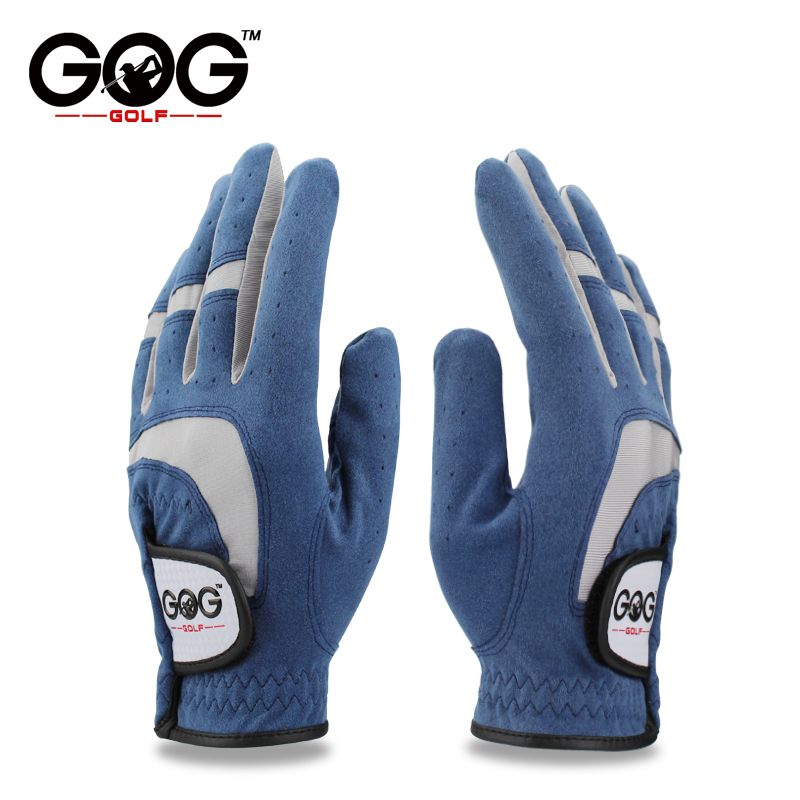 Gog 1pcs Golf Gloves Fabric Blue Glove Left Right Hand For