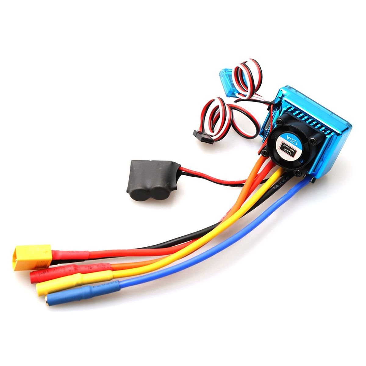 120A Sensored Brushless ESC Electric Speed Controller with BEC XT60 Connector for RC Car Boat