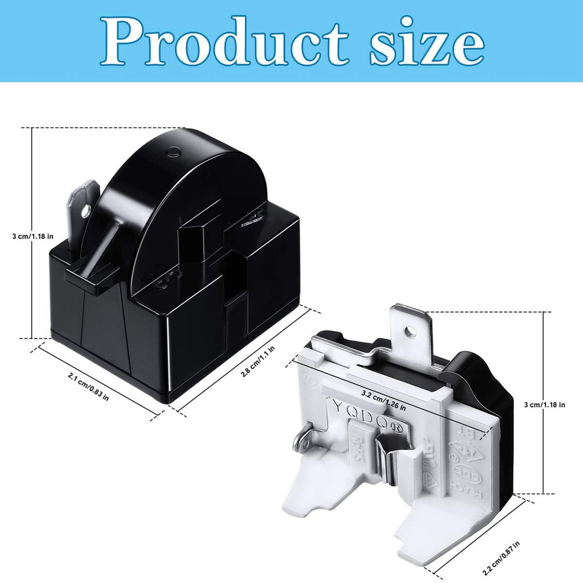 PTC Starter Relay And 6750C-0005P Refrigerator Overload