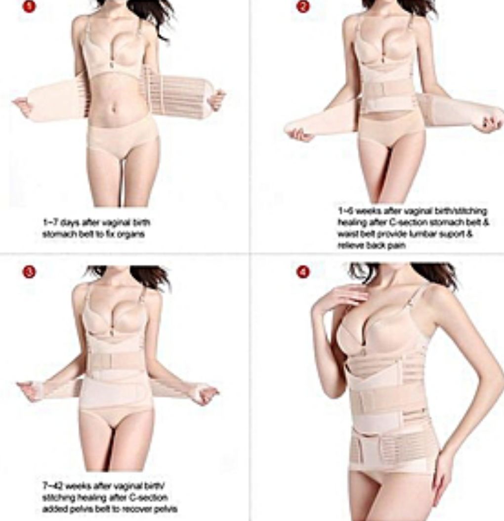 3 In1 Post Partum  Belly  Belt Body Shapewear