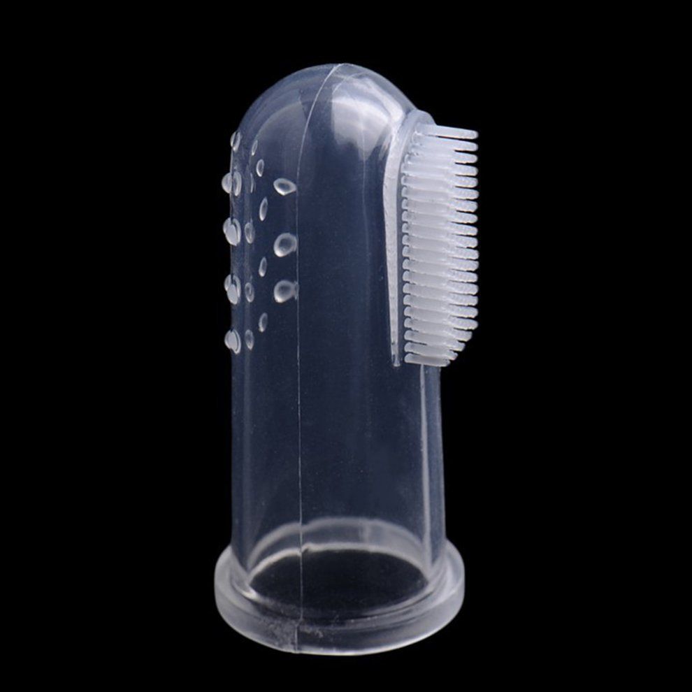 Pet Dog Toothbrush+Pet Finger Toothbrush Pets Dogs  Ats Teeth  Are Tools-tramsparent