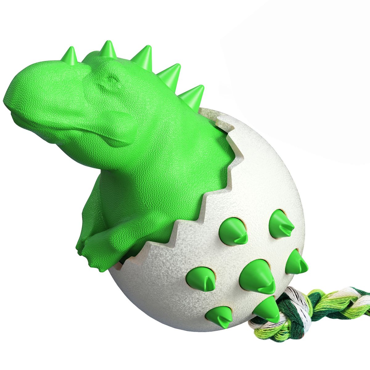 Dinosaur Egg Dog Teething Stick Chewable Dog Toothbrush