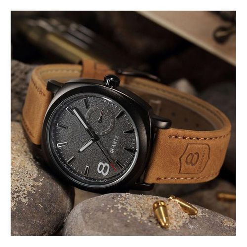 Simple Men's Outdoor Matte Belt Watch