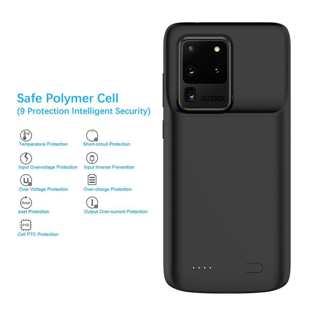 6000mah Charger For Samsung Galaxy S20 Ultra 5g Case Power