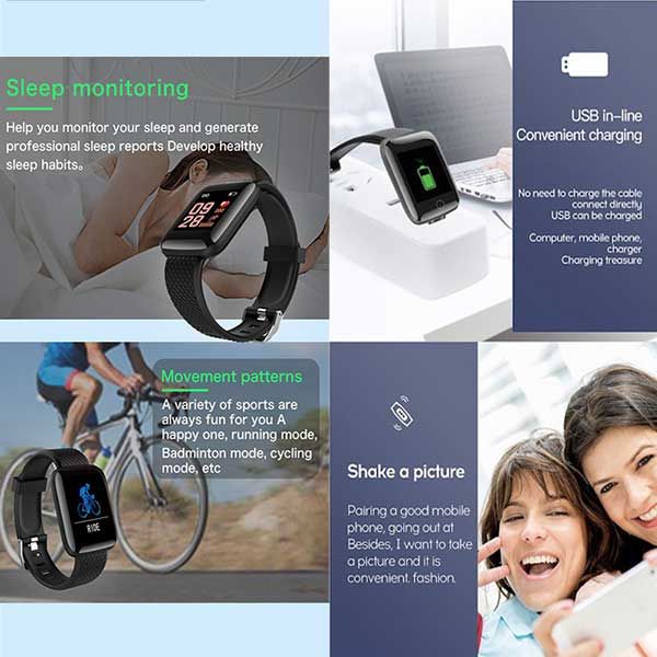 Bluetooth Sport Pedometer Watch A7 Smartwatch For All Phone