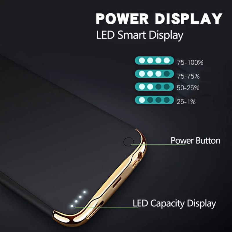 3500/4000mah Charger Case For Iphone 6 6s 7 8  6